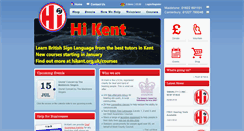 Desktop Screenshot of hikent.org.uk