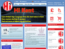 Tablet Screenshot of hikent.org.uk